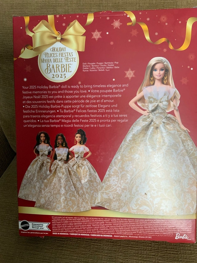 Brand NEW — Mattel Holiday Barbie 2025 - photo 2