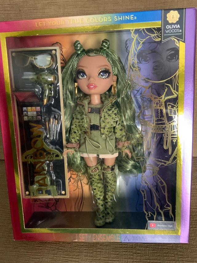 Brand NEW in Box — Rainbow High Olivia Woods Doll