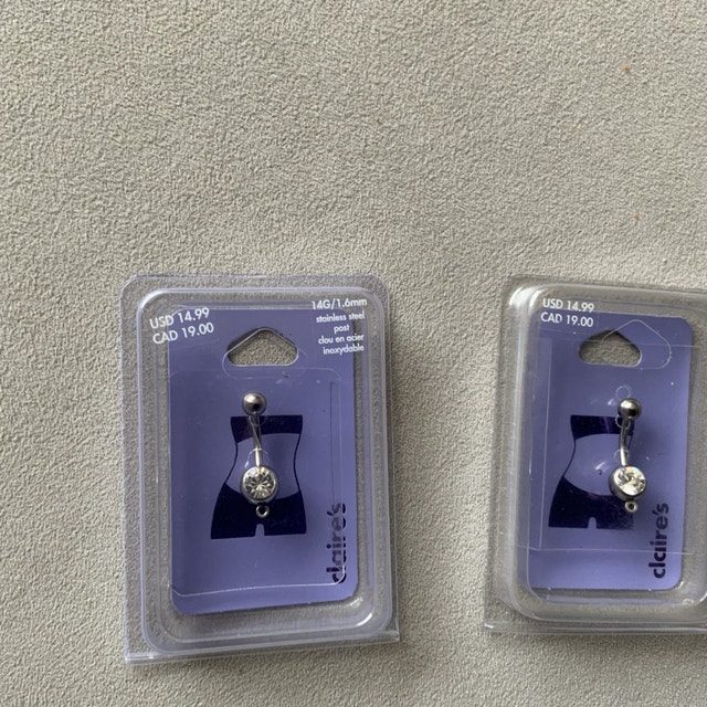 Brand NEW Belly Button Rings - 2 for $15 (14g)