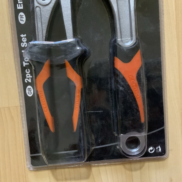 NEW Kendo Groove Joint Pliers and Adjustable Wrench Tool Set - photo 3