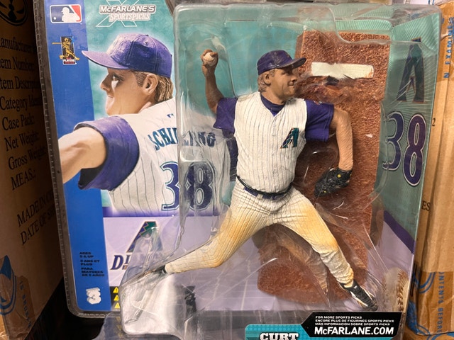 McFarlane Curt Schilling MLB Baseball Pitcher Action Figure