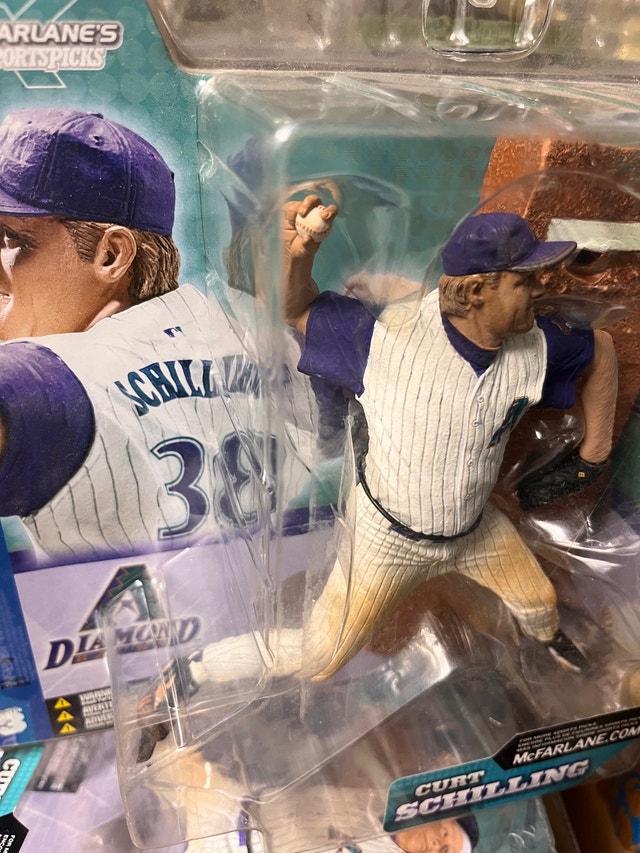 McFarlane Curt Schilling MLB Baseball Pitcher Action Figure - photo 2