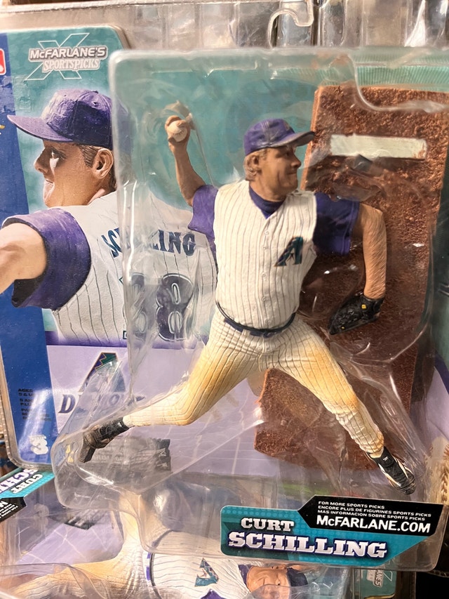 McFarlane Curt Schilling MLB Baseball Pitcher Action Figure - photo 4