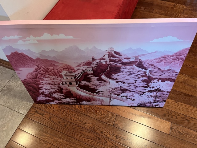 NEW — Canvas Print Blushed the Great W - photo 3