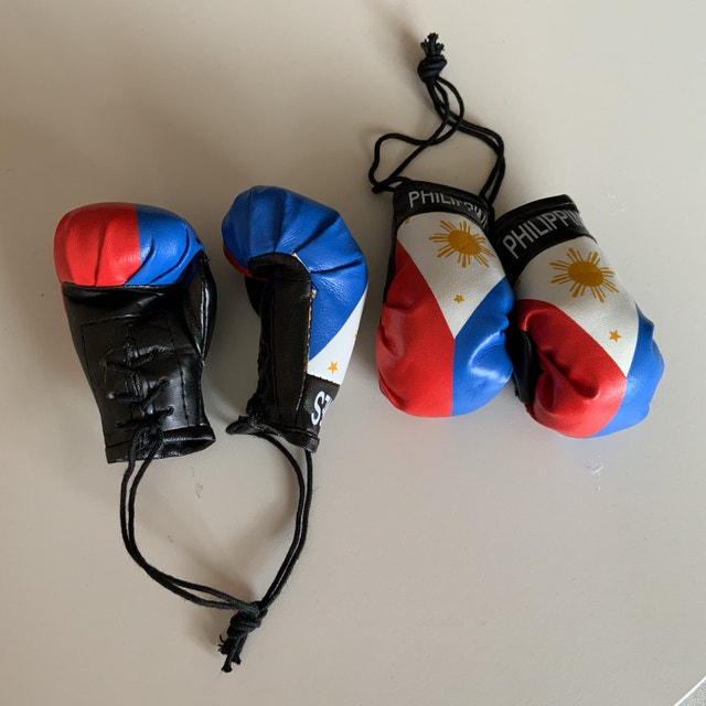 NEW Philippines Mini Boxing Gloves $10 each pair