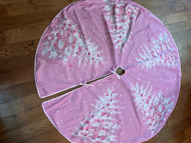 NEW — Pink Christmas Tree Skirt - photo 5