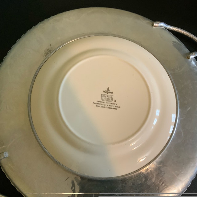 Vintage Faberware Tray — 14.5” Triumph Limoges Imperial Victoria - photo 3