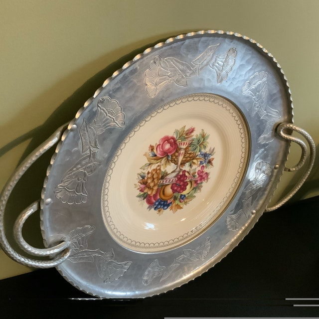Vintage Faberware Tray — 14.5” Triumph Limoges Imperial Victoria - photo 5