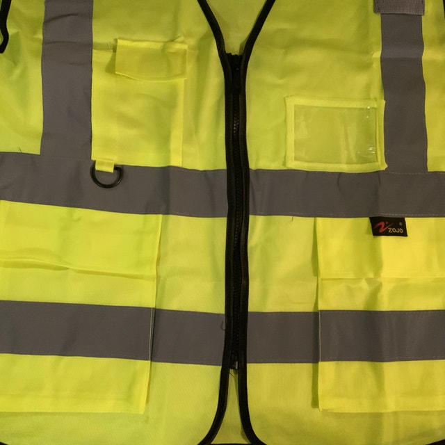 Brand NEW $10 each Zip Up Safety Vests One Size 2XL - photo 3