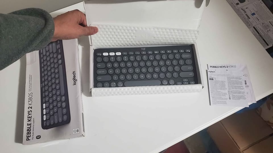 Logitech Multi-Device Bluetooth Keyboard Compact Pebble Keys 2 K - photo 2