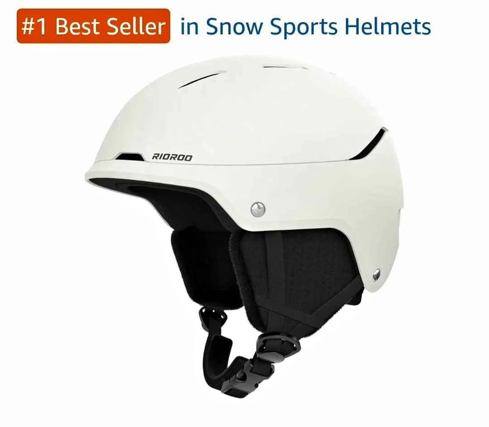 RIOROO Snow Sports Helmet - Size Small (52-55cm)