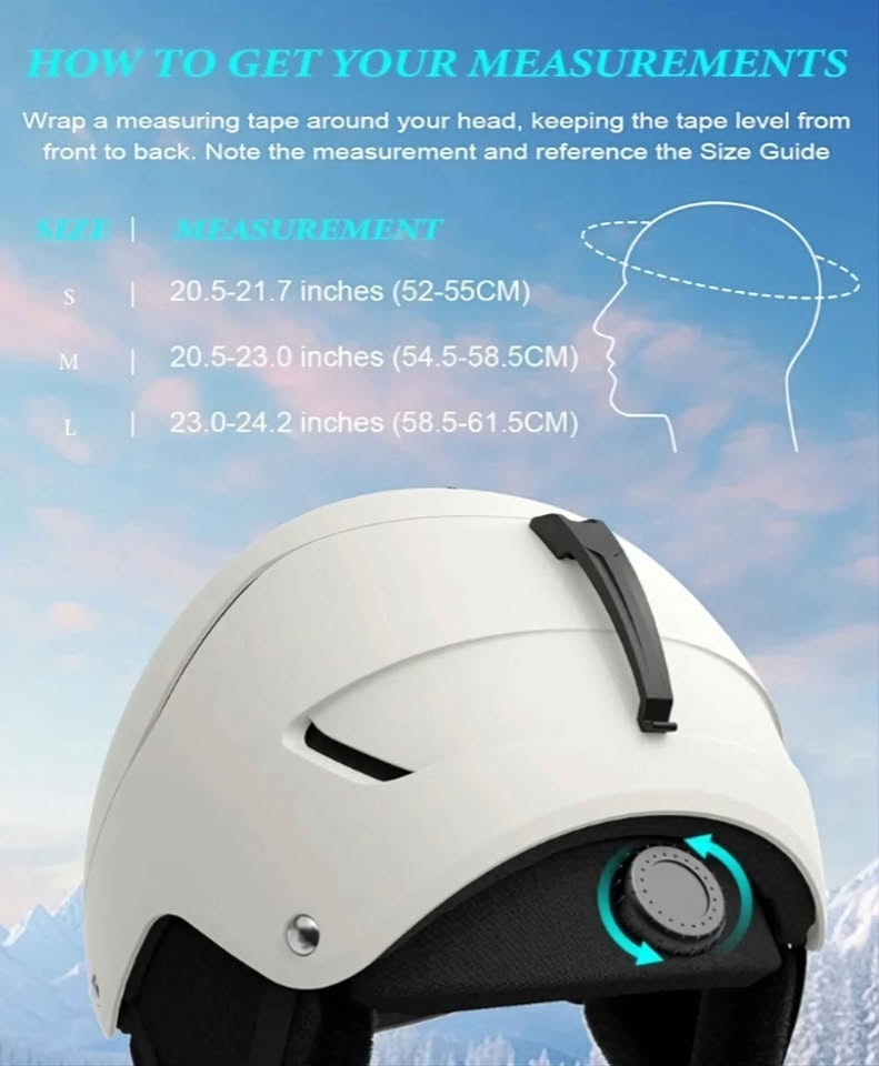RIOROO Snow Sports Helmet - Size Small (52-55cm) - photo 5