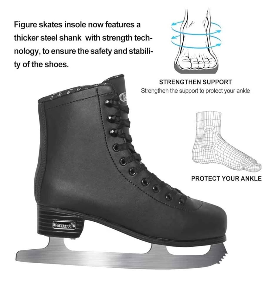Ice Skates/Figure Skates (Unisex) BNIB Size: Men US 9 || Women U - photo 3