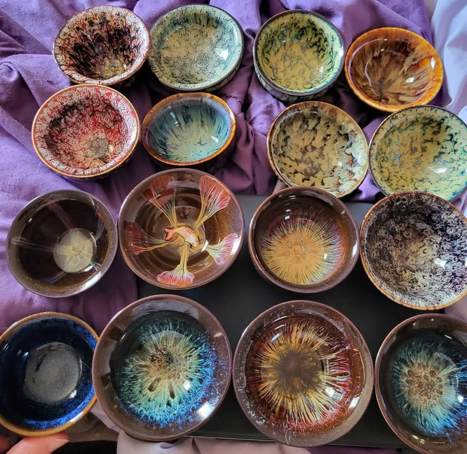 Jianzhan Tenmoku Tea Cups image indicator(10)