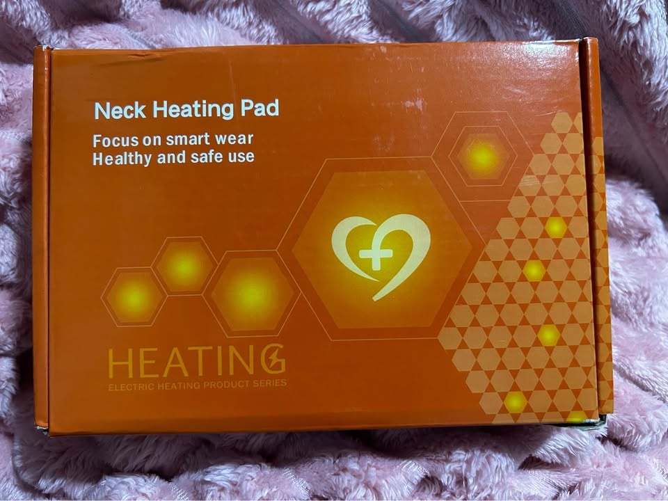 Neck Heating Pad with Vibration, Cordless Heated Scarf - photo 2