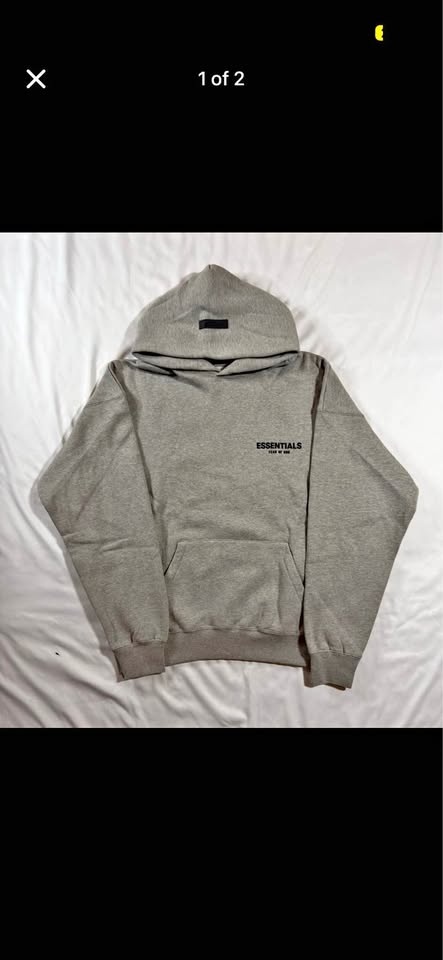 *NEW* ESSENTIALS Fear Of God Hoodie - Dark Oatmeal