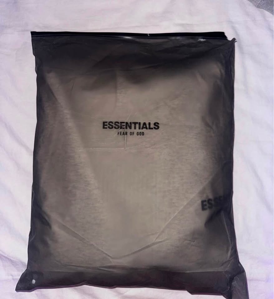 *NEW* ESSENTIALS Fear Of God Hoodie - Dark Oatmeal - photo 3
