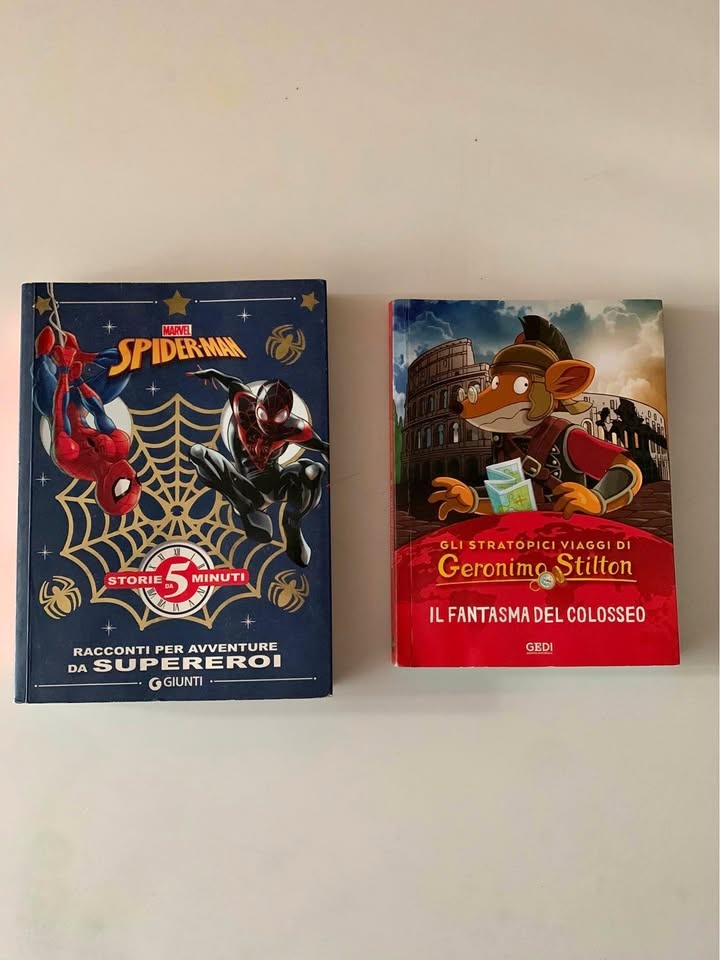 Set of 2 books in Italian