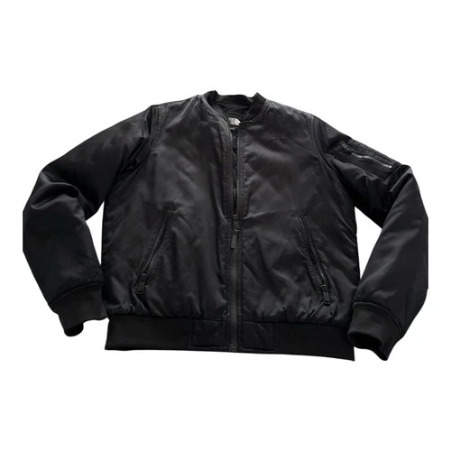 The North Face Women’s Small Black Bomber Full Zip Jacket RARE - photo 2
