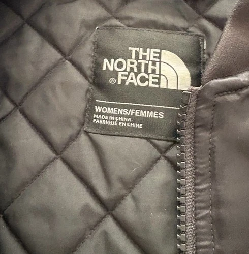 The North Face Women’s Small Black Bomber Full Zip Jacket RARE - photo 5