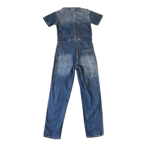 Pistola Grover Jumpsuit Dark Denim Coverall Utility Boiler Suit - photo 4