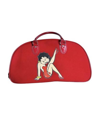 Betty Boop Red Y2K Satchel Duffel Bag - photo 2