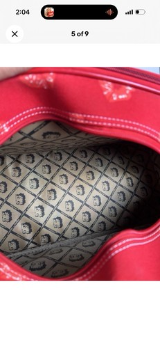 Betty Boop Red Y2K Satchel Duffel Bag - photo 4