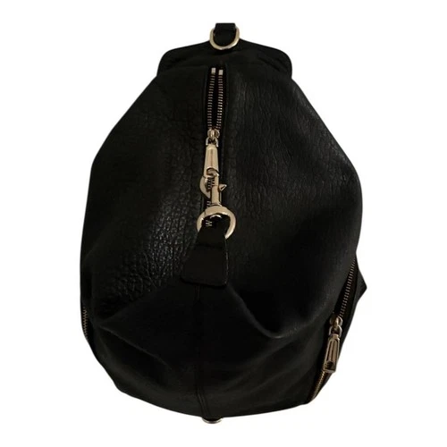 Rebecca Minkoff Julian Gold Hardware Backpack Black Leather - photo 2