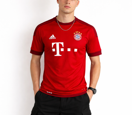 Adidas 2015-16 FC Bayern Munich Home Jersey Men’s Small