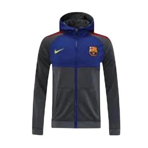 Nike FC Barcelona Hoodie Men's XL - Grey/Blue/Red - photo 4