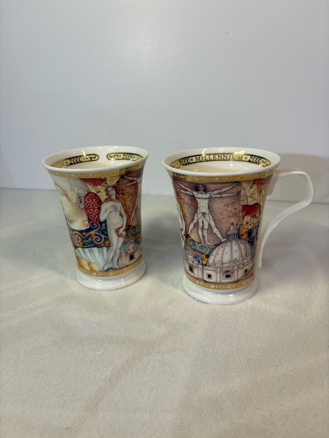 Dunoon Fine Bone China Millennium Mug by Umberto Banchelli (Set - photo 2