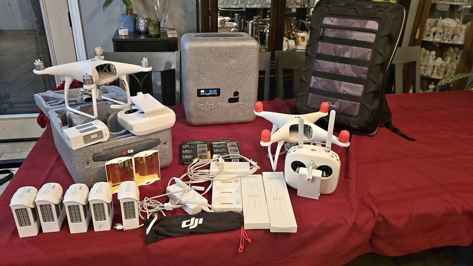 Phantom 4 Drone and Spare Parts