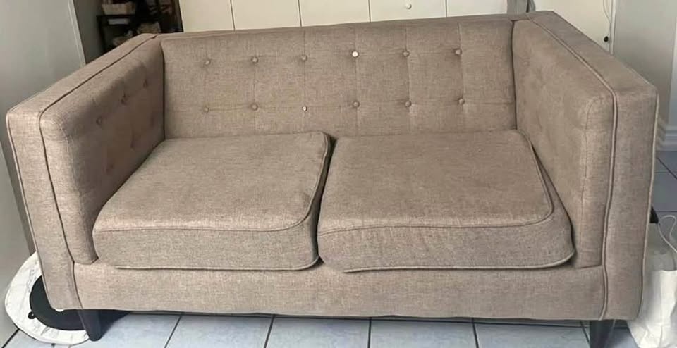 Grey Loveseat Sofa