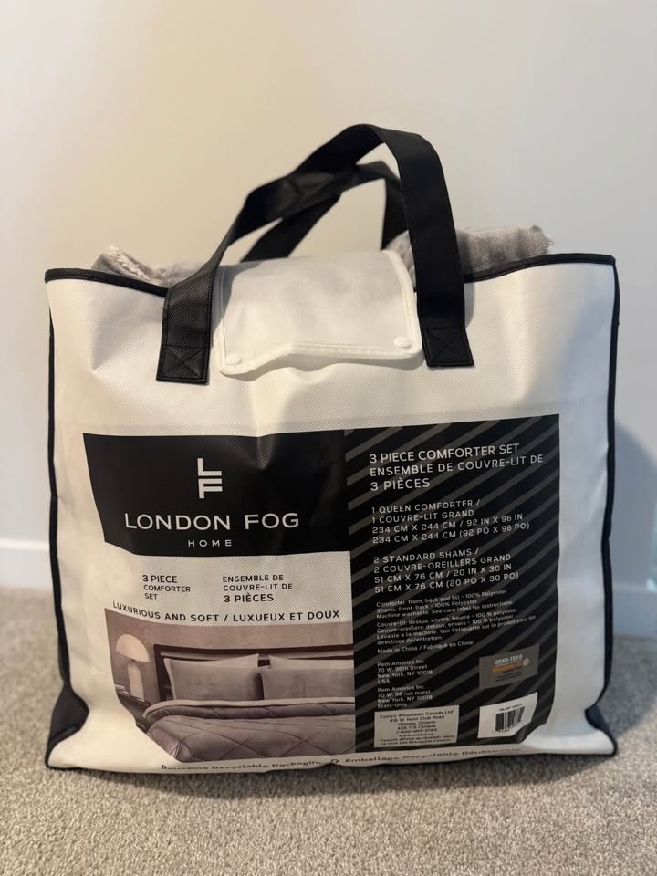 Queen London Fog Comforter Set - photo 4