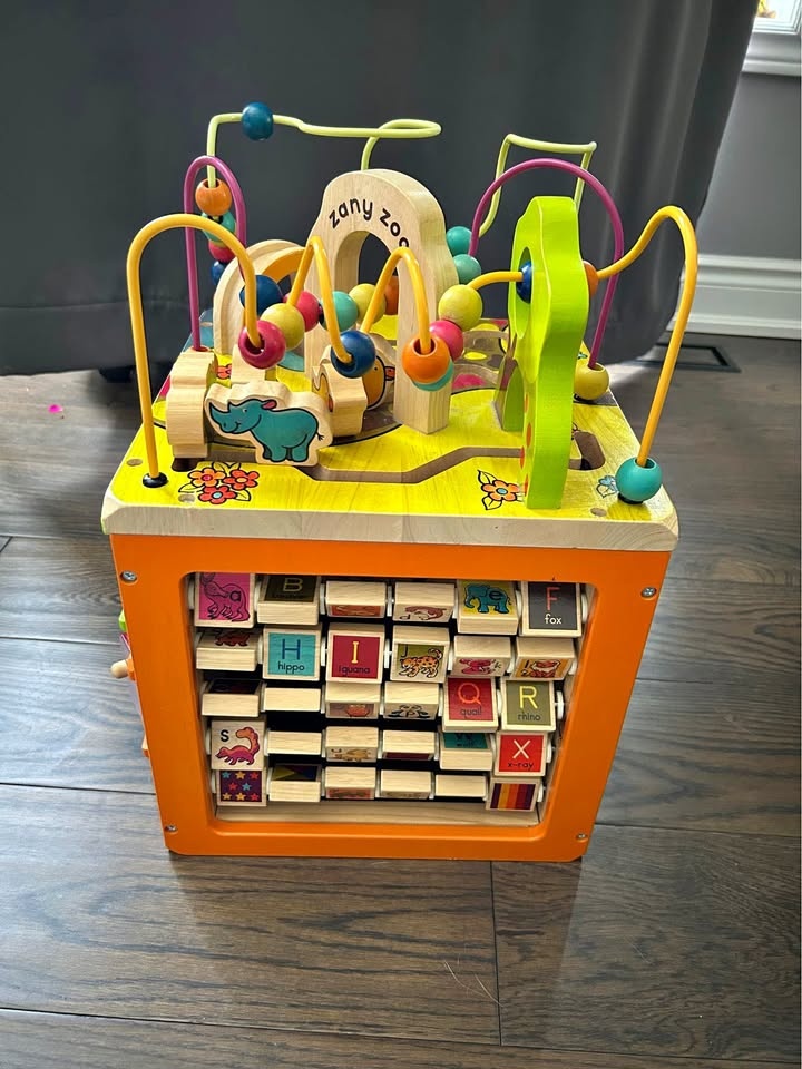 Activity Cube Zany Zoo for Baby