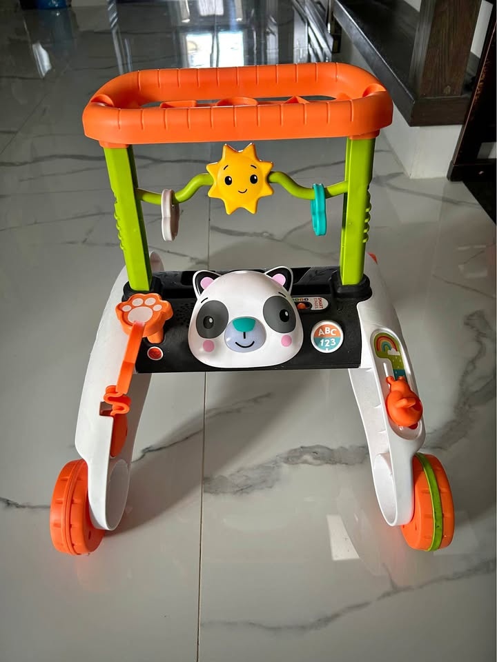 Fisher-Price Smart Stages Panda Baby Push Walker Activity Center