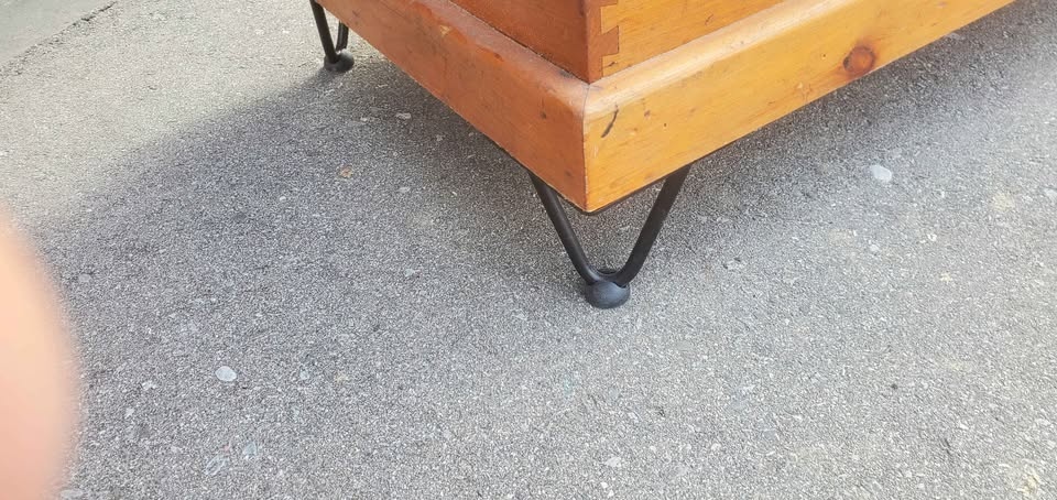 Pine Blanket Box / Coffee Table - photo 3