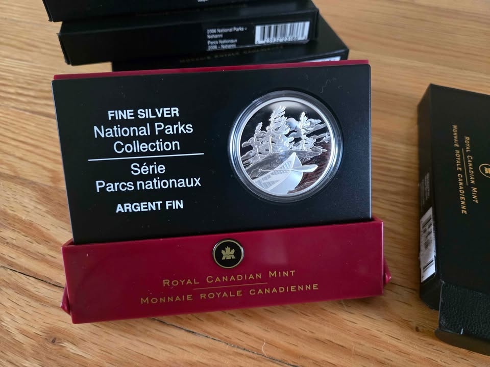 Royal Canadian Mint 2005-2006 National Parks Silver Coins - photo 4