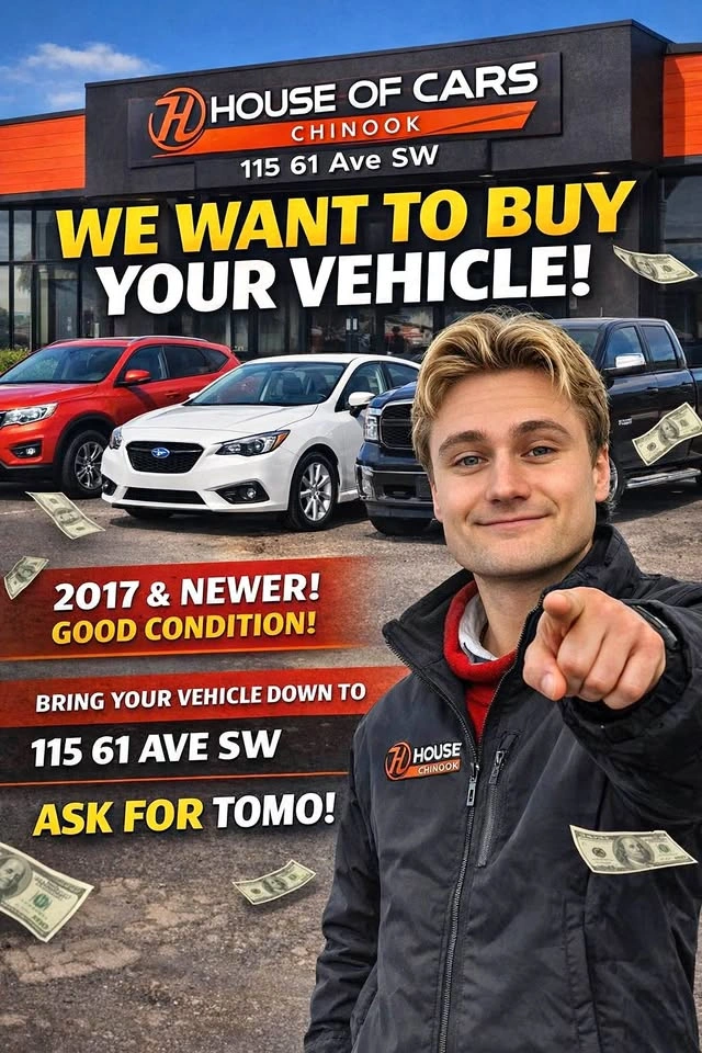 We Want To Buy Your Vehicle