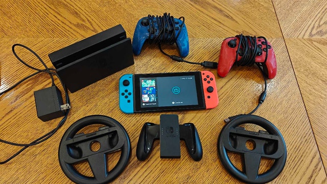 Original Nintendo Switch Bundle - Great Condition