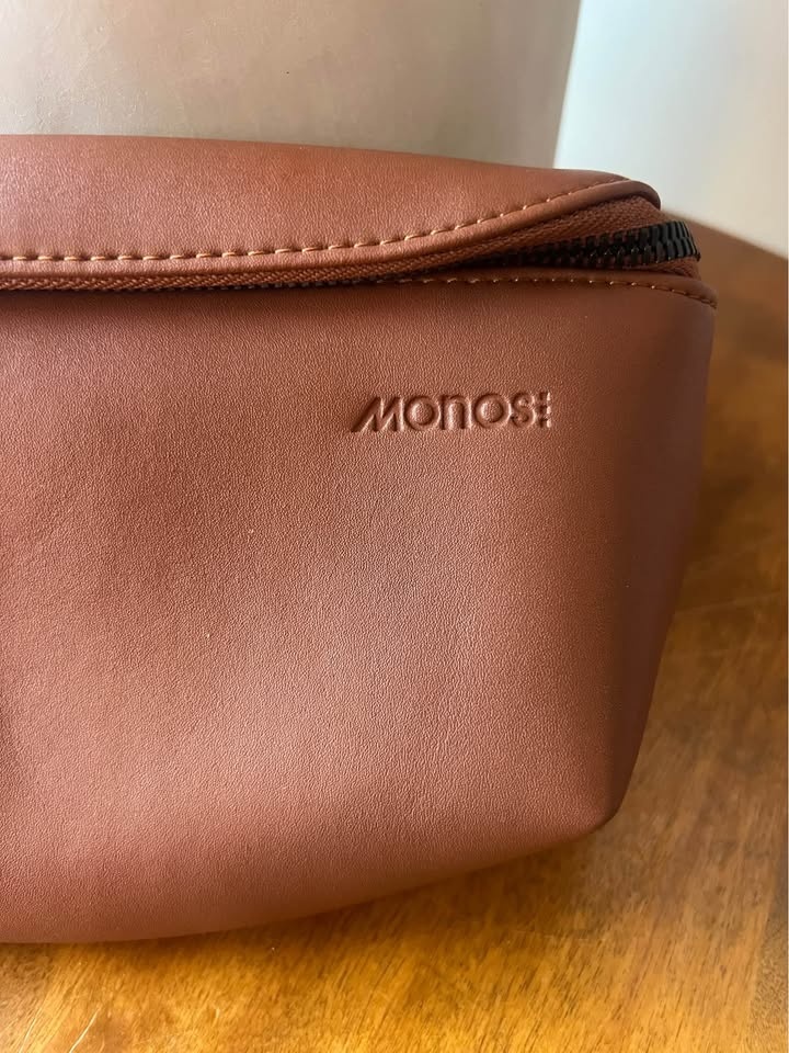 Brown Vegan Leather Sling Bag (Monos) - photo 3