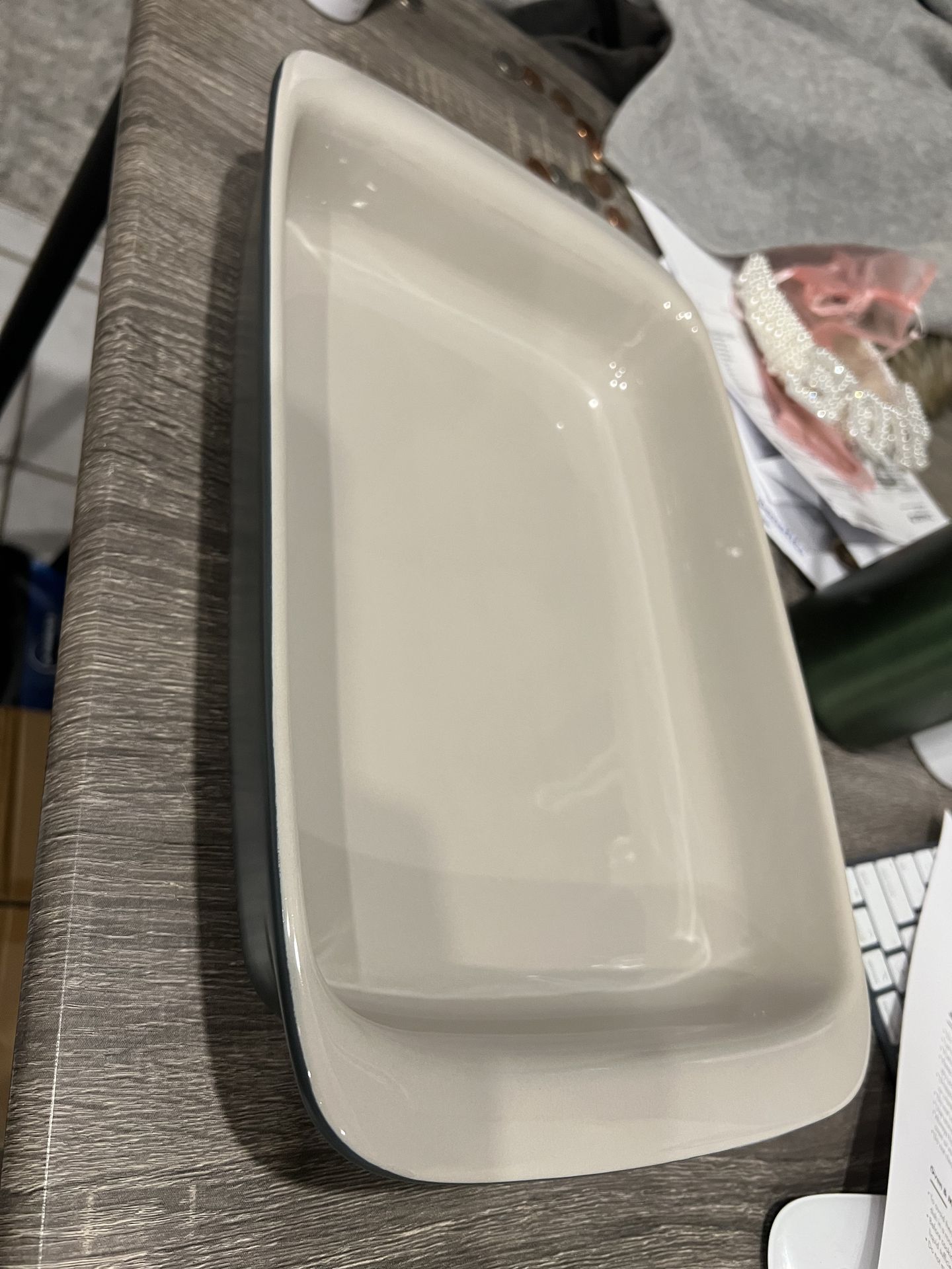 OXO Good Grips 3 Qt Rectangular Stoneware Baking Dish – Storm Bl
