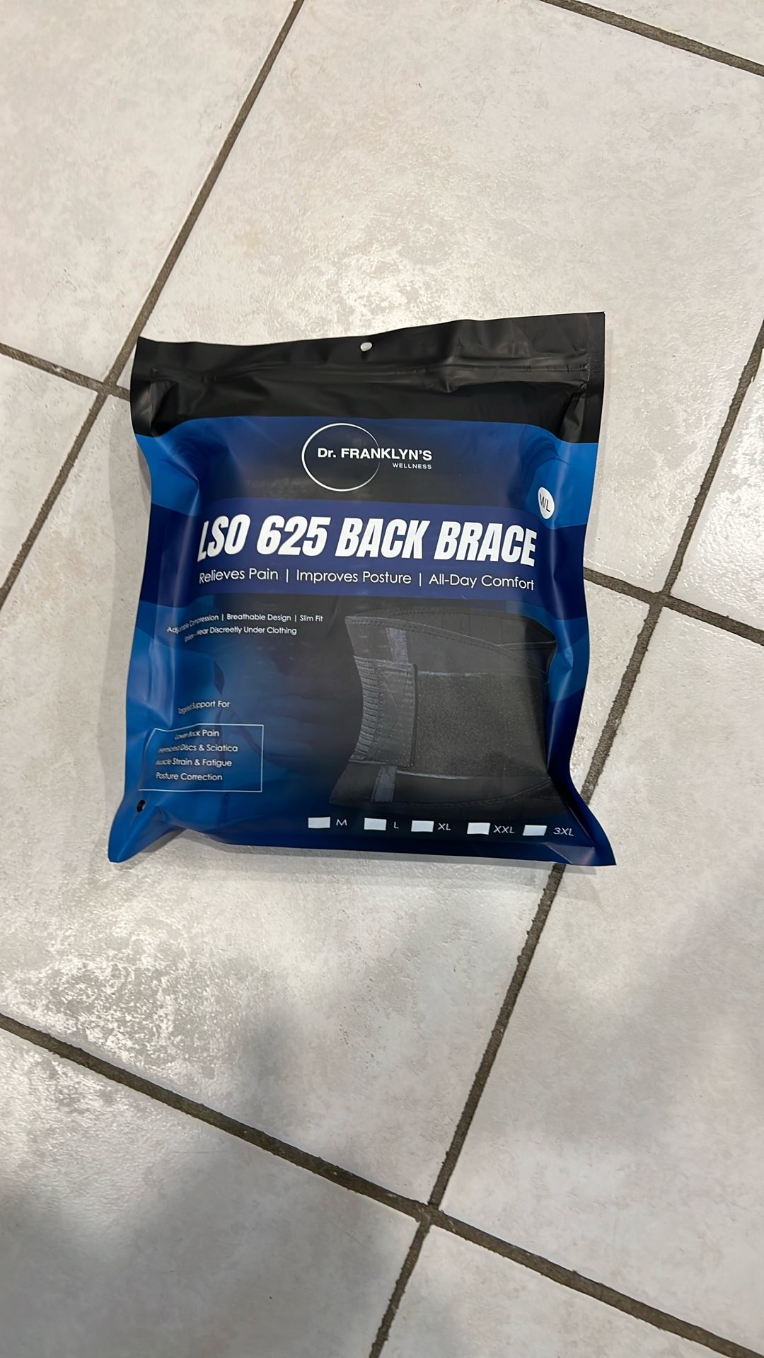 Dr. Franklyn's LSO 625 Back Brace