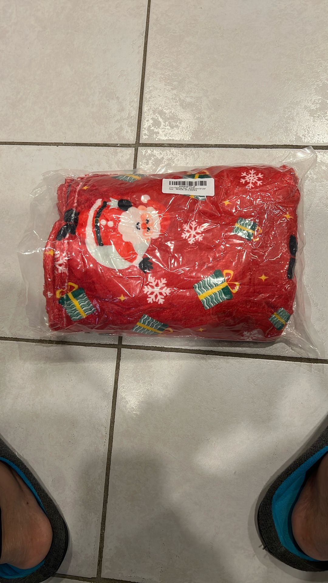 Christmas Throw Blanket - Fuzzy Cozy Soft Warm Fleece