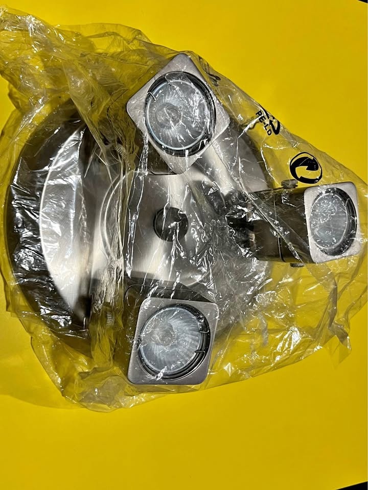 3-Light Ceiling Fixture – Brushed Nickel, GU10 Bulbs