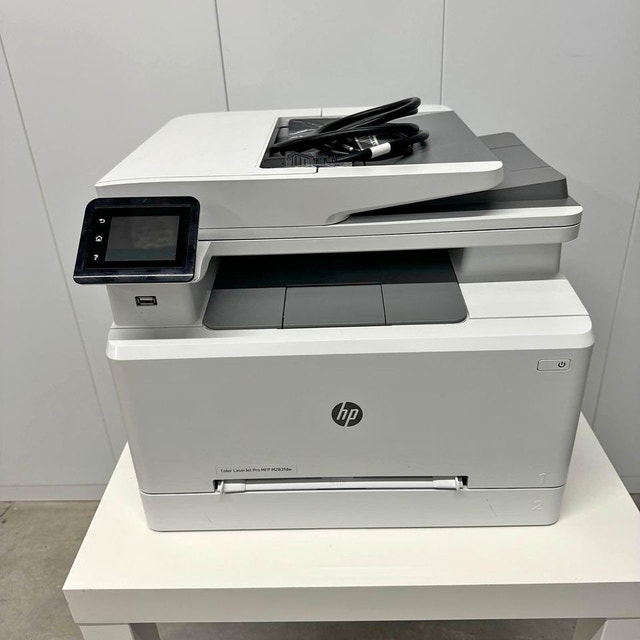 Like New - HP Color Laserjet MFP-281FDW All-in-One Printer - photo 5