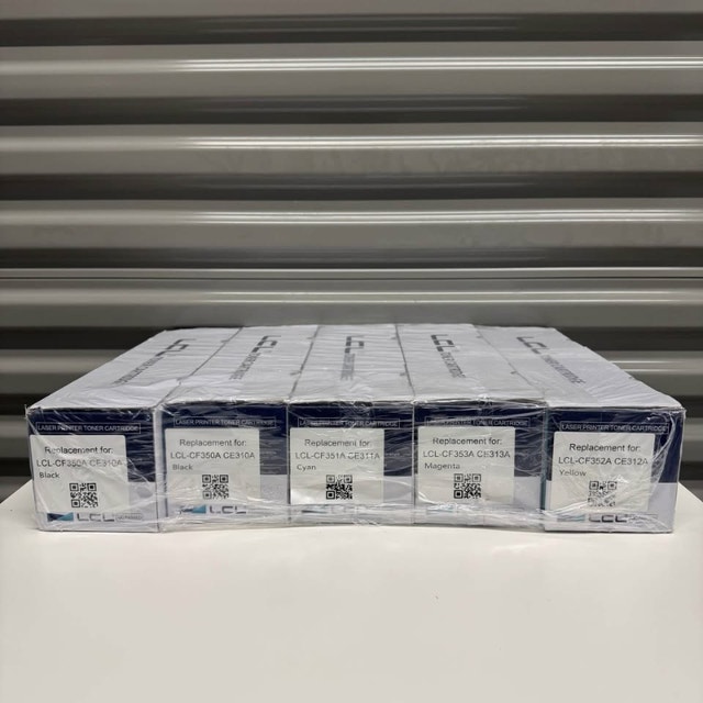 LCL Toner for HP 130A CF350A CF351A CF352A CF353A (5-Pack) - photo 3