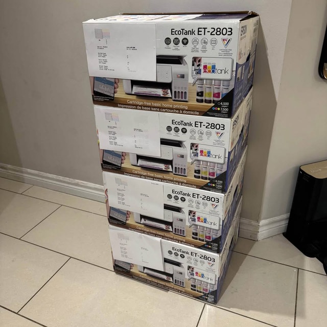 Epson Ecotank ET2803 Wireless Color Inkjet Printer