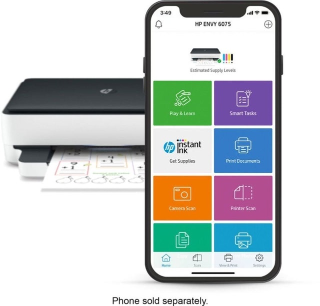 HP Envy 6075 Wireless Color Printer - photo 5