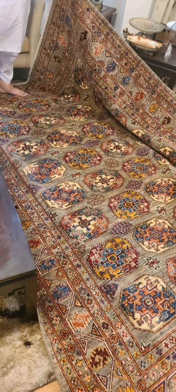 NEW - Hand Knotted Rug High Quality unique artisan Area Rug - photo 5